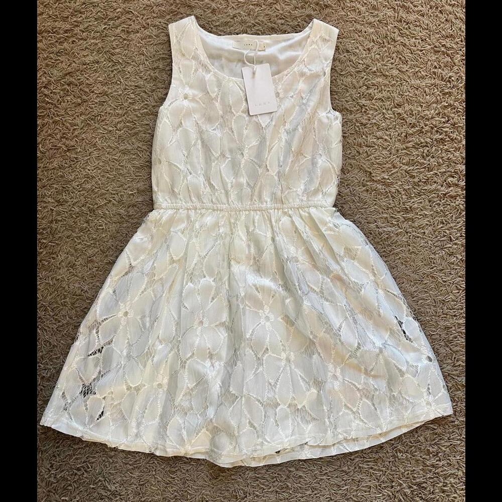 LUNA Women's Lace Dress - Size S - New With Tags